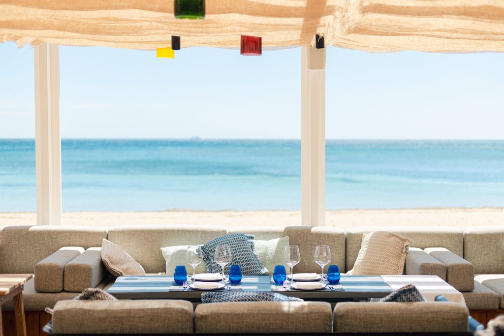 A terrace by the beach in Chiringuito Blue Santa Eularia 2 – Diario de Ibiza News