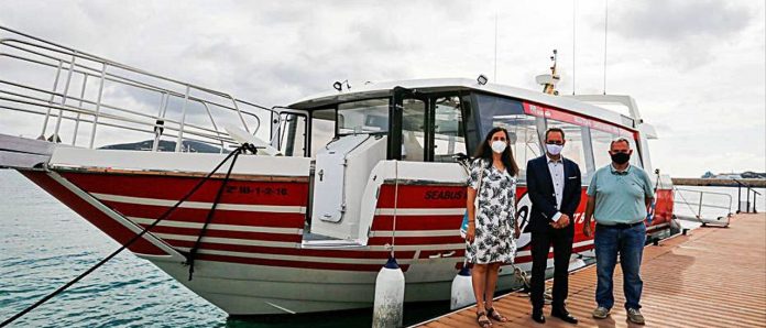 SeaBus, the "alternative" to the road from Ibiza to Santa Eulària