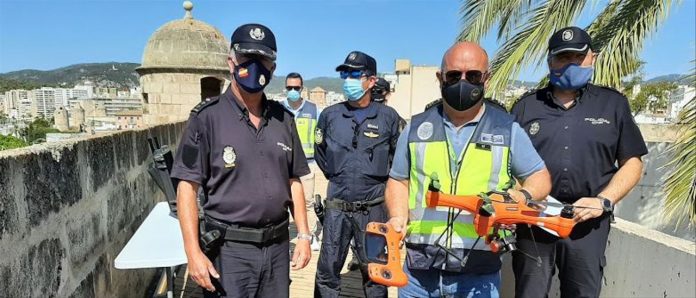 Drones keep watch from the air Drones keep watch from the air