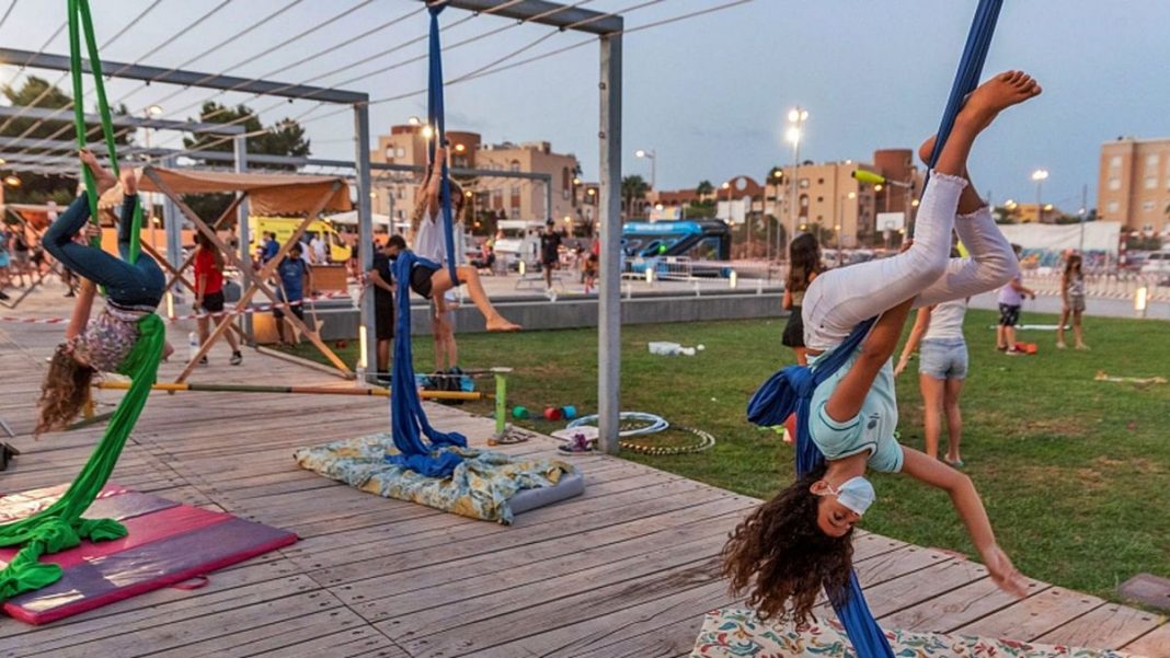 Joves al Carrer' arrives this Saturday to Santa Gertrudis with parkour and games