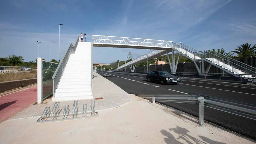 The new Ibiza bypass eliminates almost all heavy traffic from Ca na Negreta