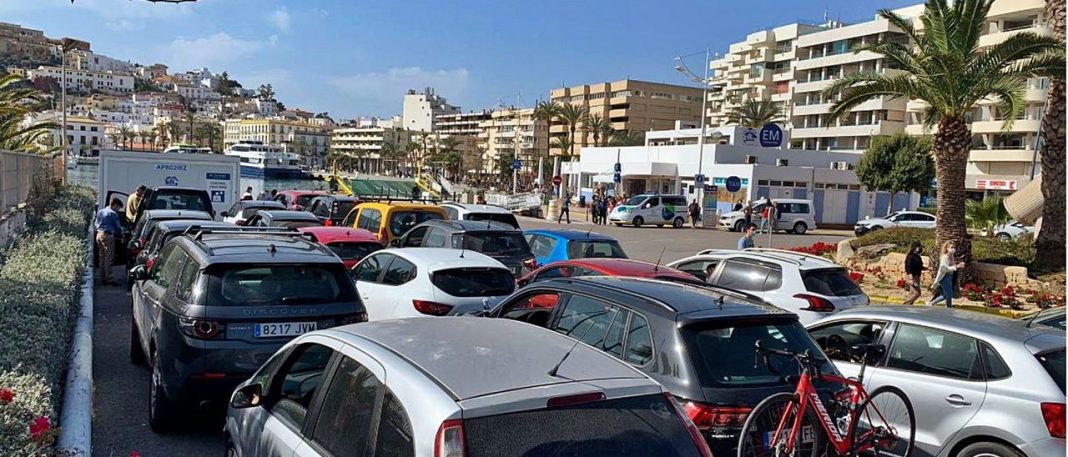 Average of 18,000 vehicles per day circulated in Formentera in July and August