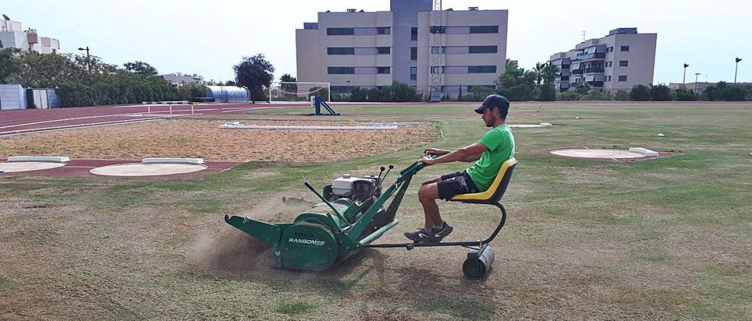 Grass reseeding at Can Misses-3 forces CD Ibiza to play in Santa Eulària