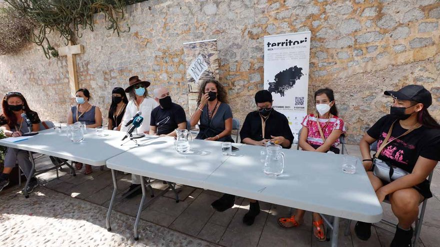 International artists at the Territori Festival of Ibiza