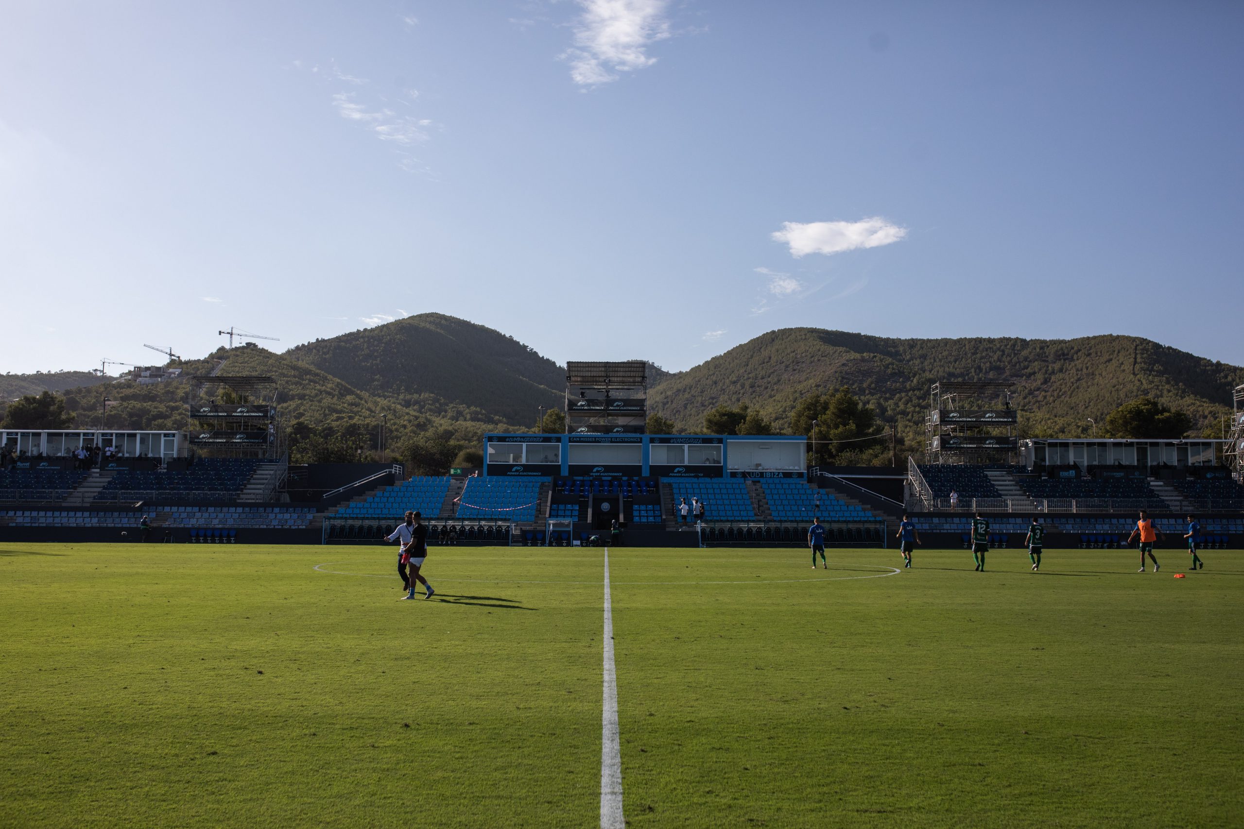 Grass reseeding at Can Misses-3 forces CD Ibiza to play in Santa Eulària