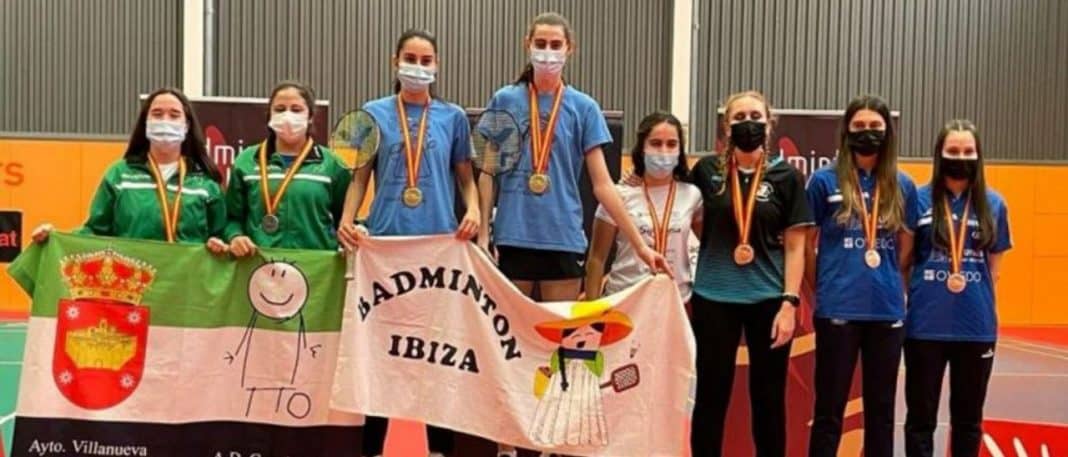 Badminton Ibiza with the most finals in the U-17 National Championship