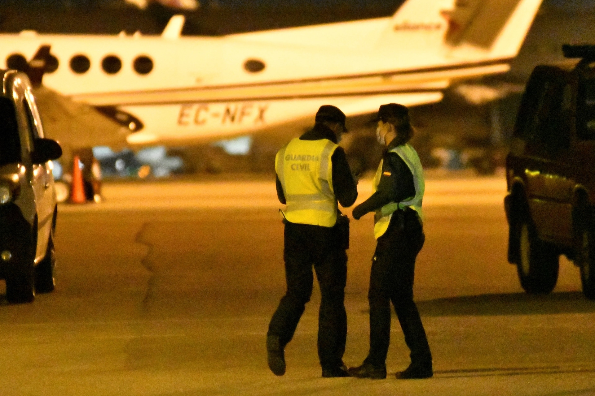 Around 20 Moroccans arrive in Mallorca following a faked aircraft emergency