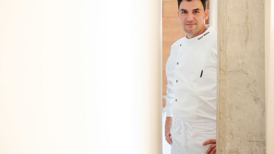 Óscar Molina, chef of La Gaia, with a Michelin star: “Not taking advantage of what this land and this sea give us would be foolish”