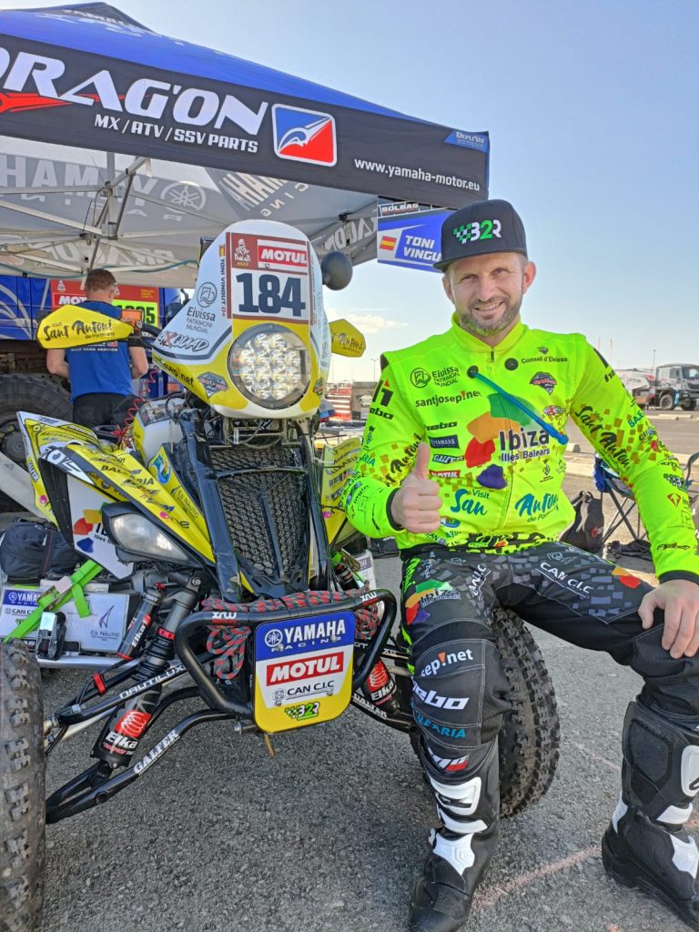 Ibiza Rider Toni Vingut revs up his engine for his most ambitious Dakar Rally yet