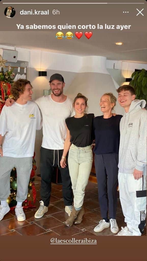 This is how Chris Hemsworth and Elsa Pataky spent their family vacation in Ibiza