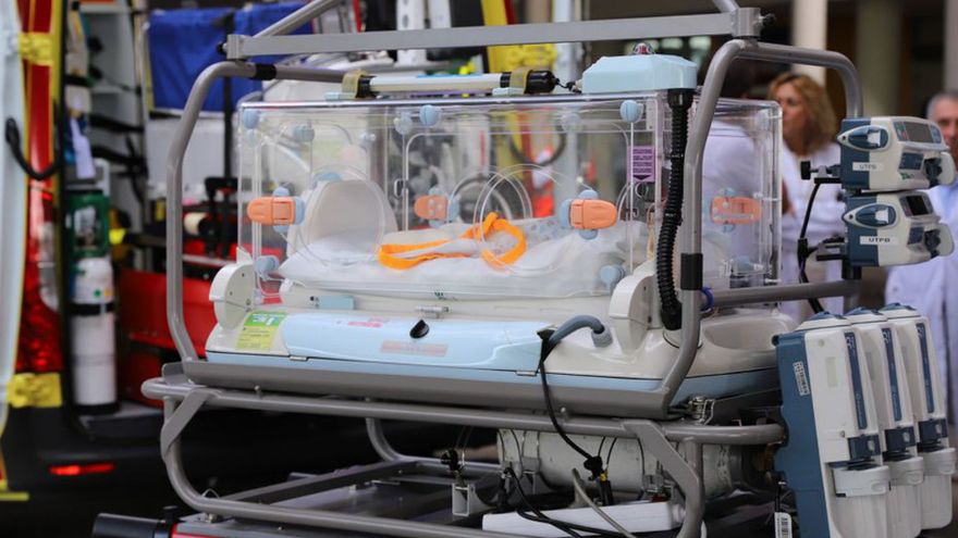 Pediatric unit transfered 30 critical children from Ibiza hospitals in 2021