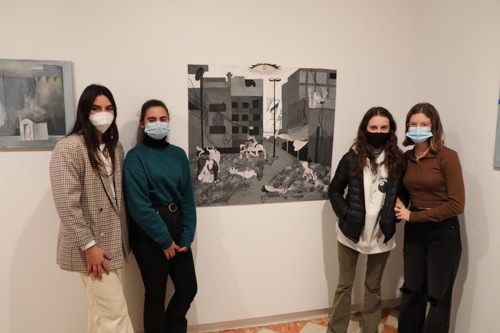 Art students from Formentera offer "another vision of the world"