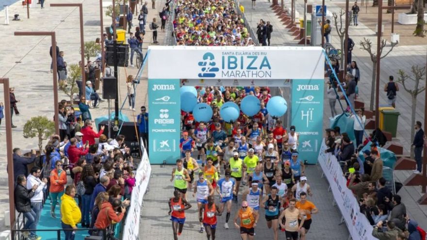 The Santa Eulària-Ibiza Marathon doubles participation in 2022