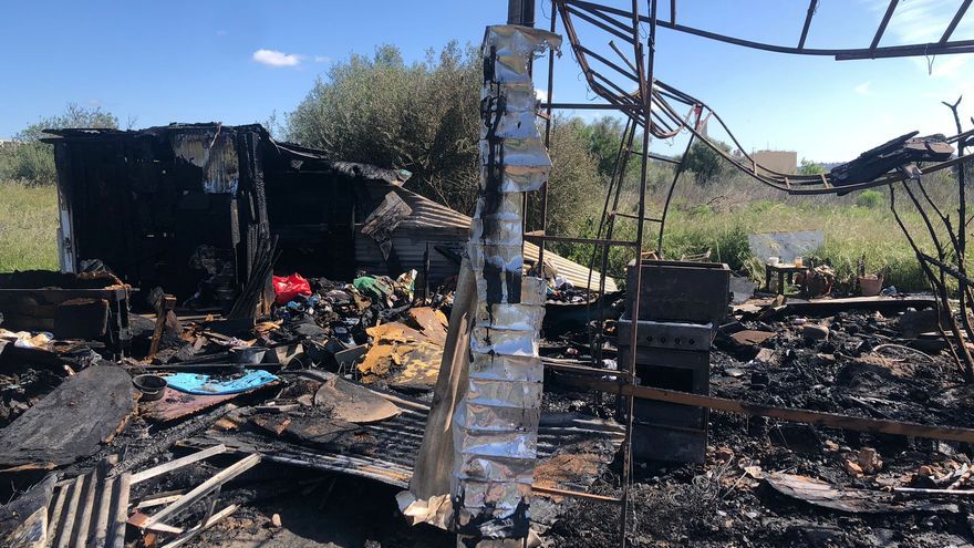 Deceased in Ibiza shack fire is a 49-year-old Romanian man