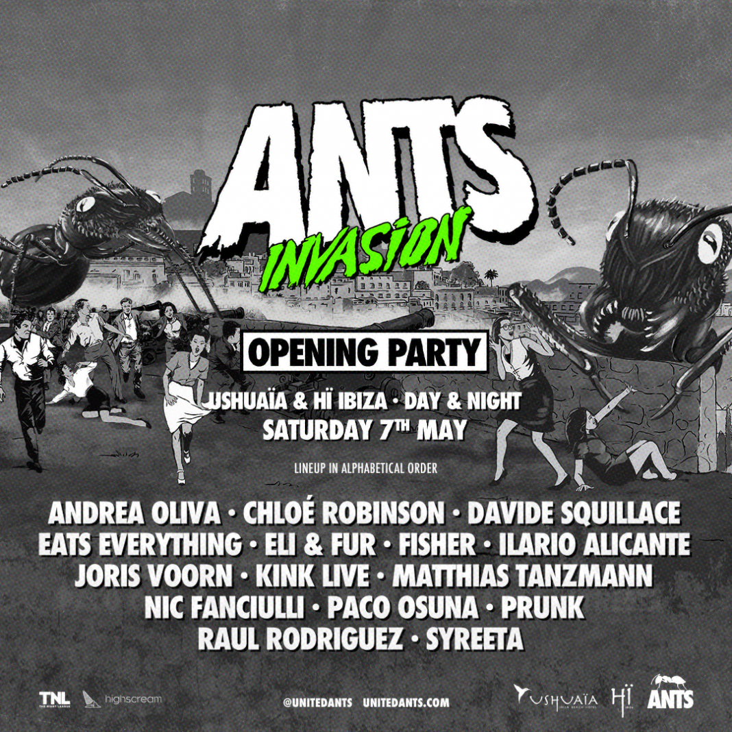 Epic ANTS Opening Party 2022 - Join us Day & Night at Ushuaïa Ibiza & Hï Ibiza
