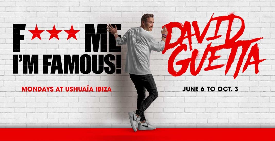 David Guetta's epic F*** Me I'm Famous!  