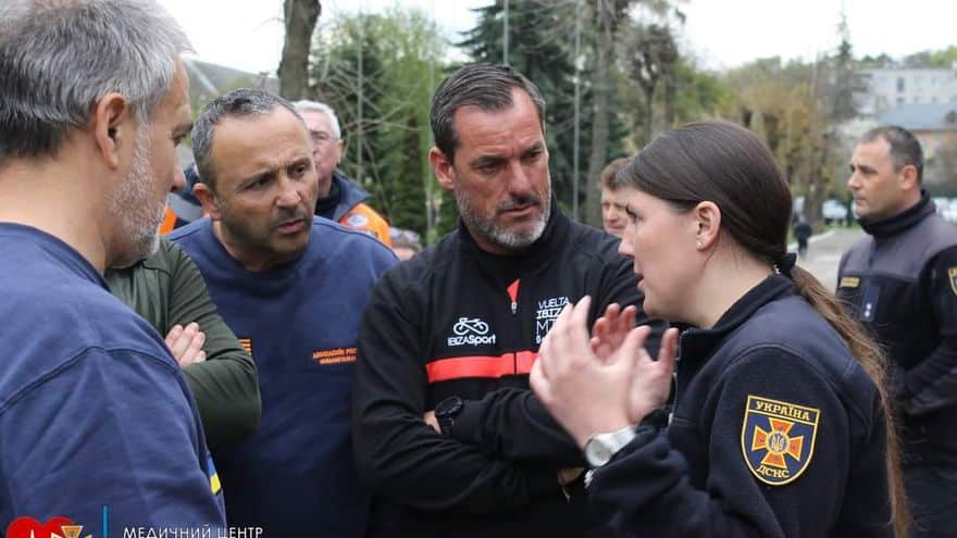An Ibiza volunteer's journey into the darkness of war in Ukraine