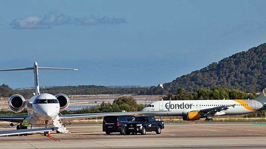 International passenger traffic at Ibiza airport soared by 1,101% in April