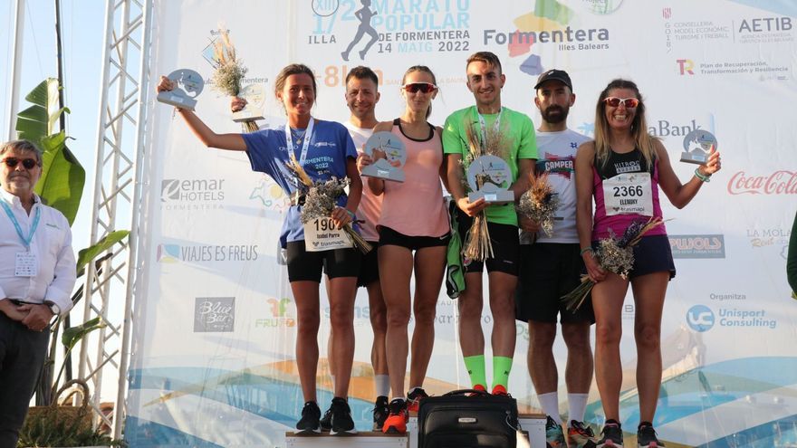 Formentera Half Marathon: Borja Rodríguez and Ionela Clara take out the 21km