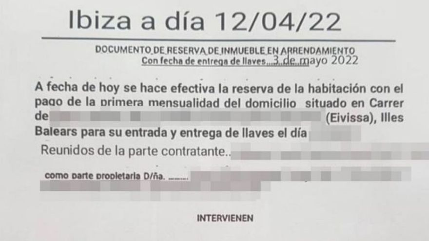 Housing on Ibiza: Scammer rents apartment in the name of a Madrid law firm