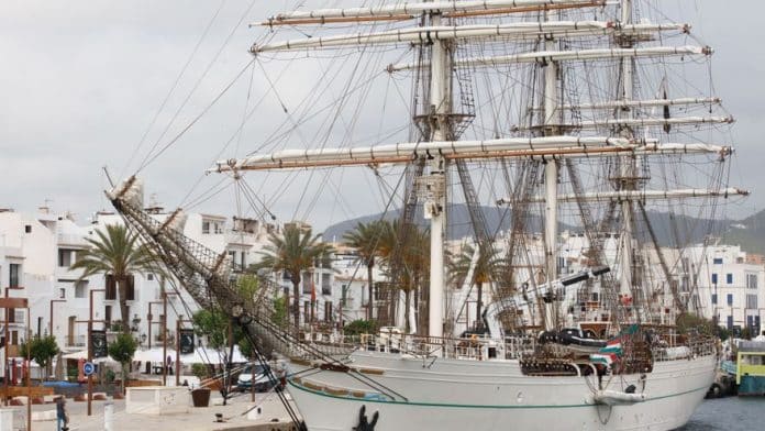 Oman training vessel in Ibiza: A 15,800 mile voyage