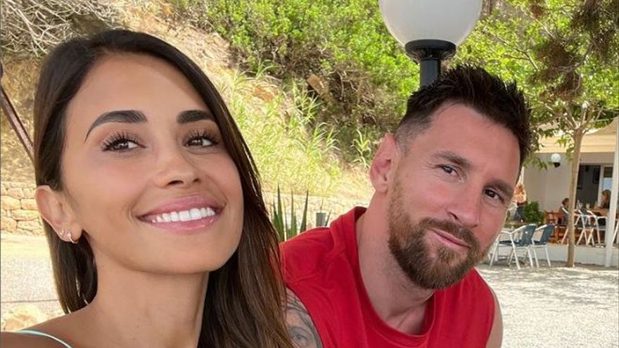 Messi has arrived on vacation on Ibiza