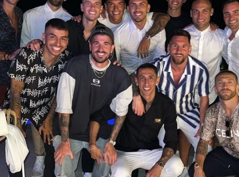 Messi celebrates his birthday on Ibiza