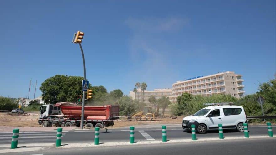 Work begins on the new Aldi in Sant Antoni