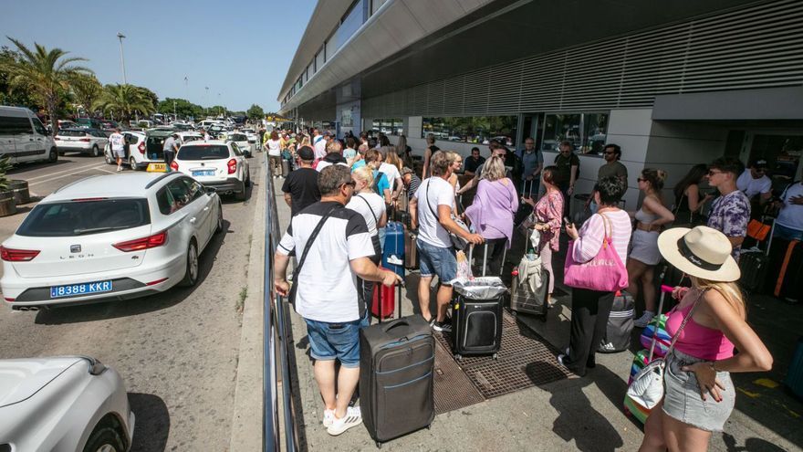 Airport passenger traffic triples last year's in first half of the year