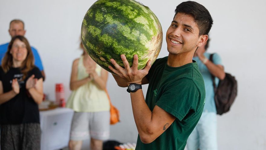 26 kgs: the most delicious watermelon on Ibiza is from Sant Carles