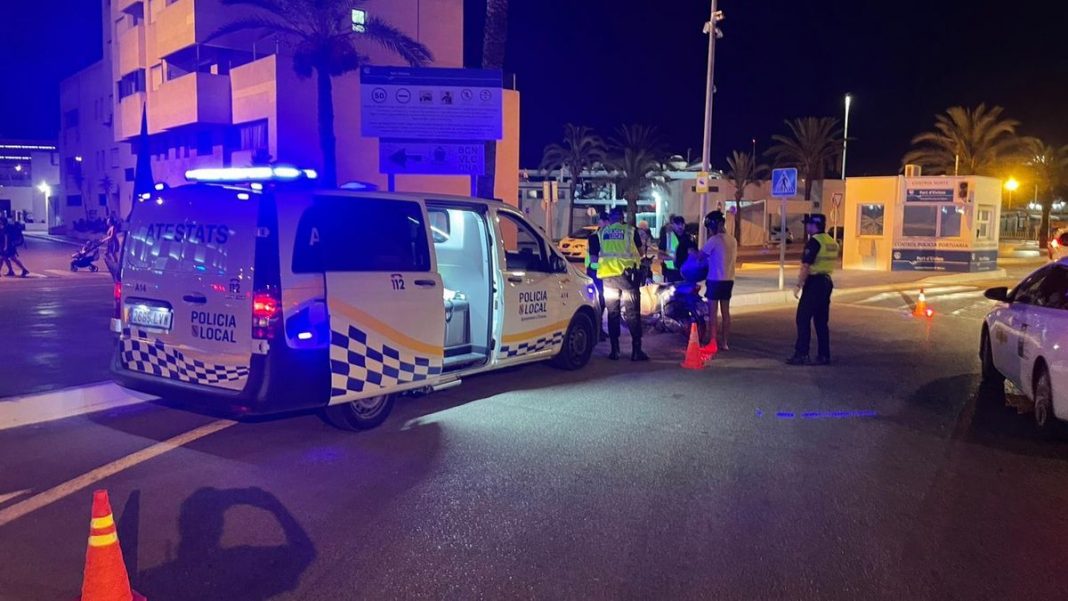 10 drivers test positive in a drug control by the Ibiza Policía Local
