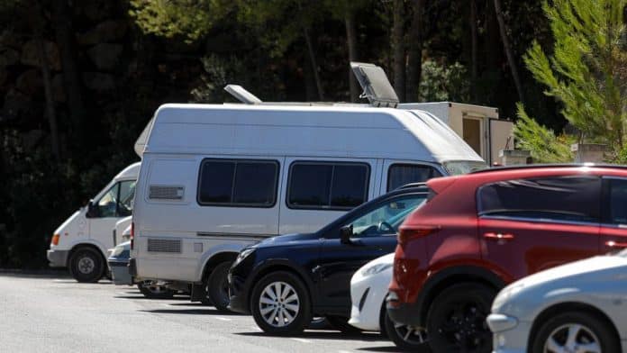 Dozens of caravans advertised as tourist rentals in nature areas of Ibiza Dozens of caravans advertised as tourist rentals in nature areas of Ibiza