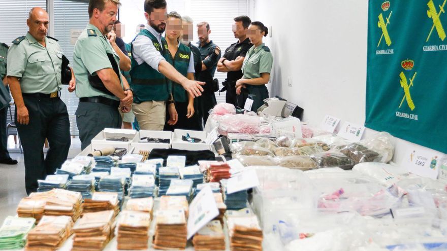 DRUGS ON IBIZA : Ibiza gang dismantled with the largest amount of pink cocaine seized in the country