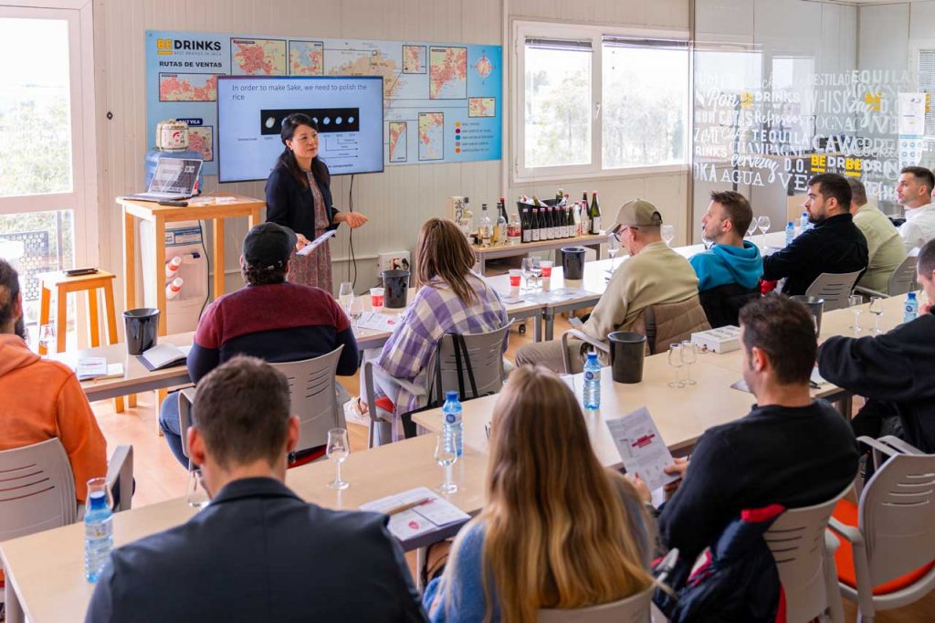 Training and tasting at Bedrinks.