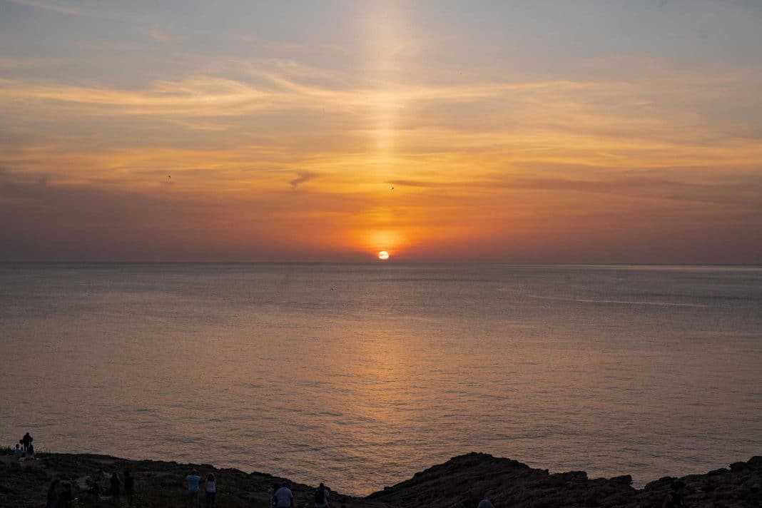 You can admire the most spectacular sunsets from Hostal La Torre in Sant Antoni.