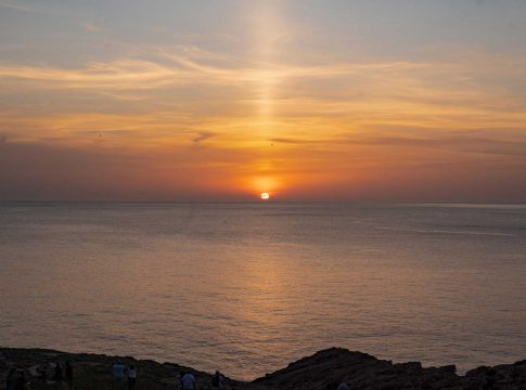 You can admire the most spectacular sunsets from Hostal La Torre in Sant Antoni.
