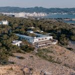 Aerial view of Hostal La Torre.