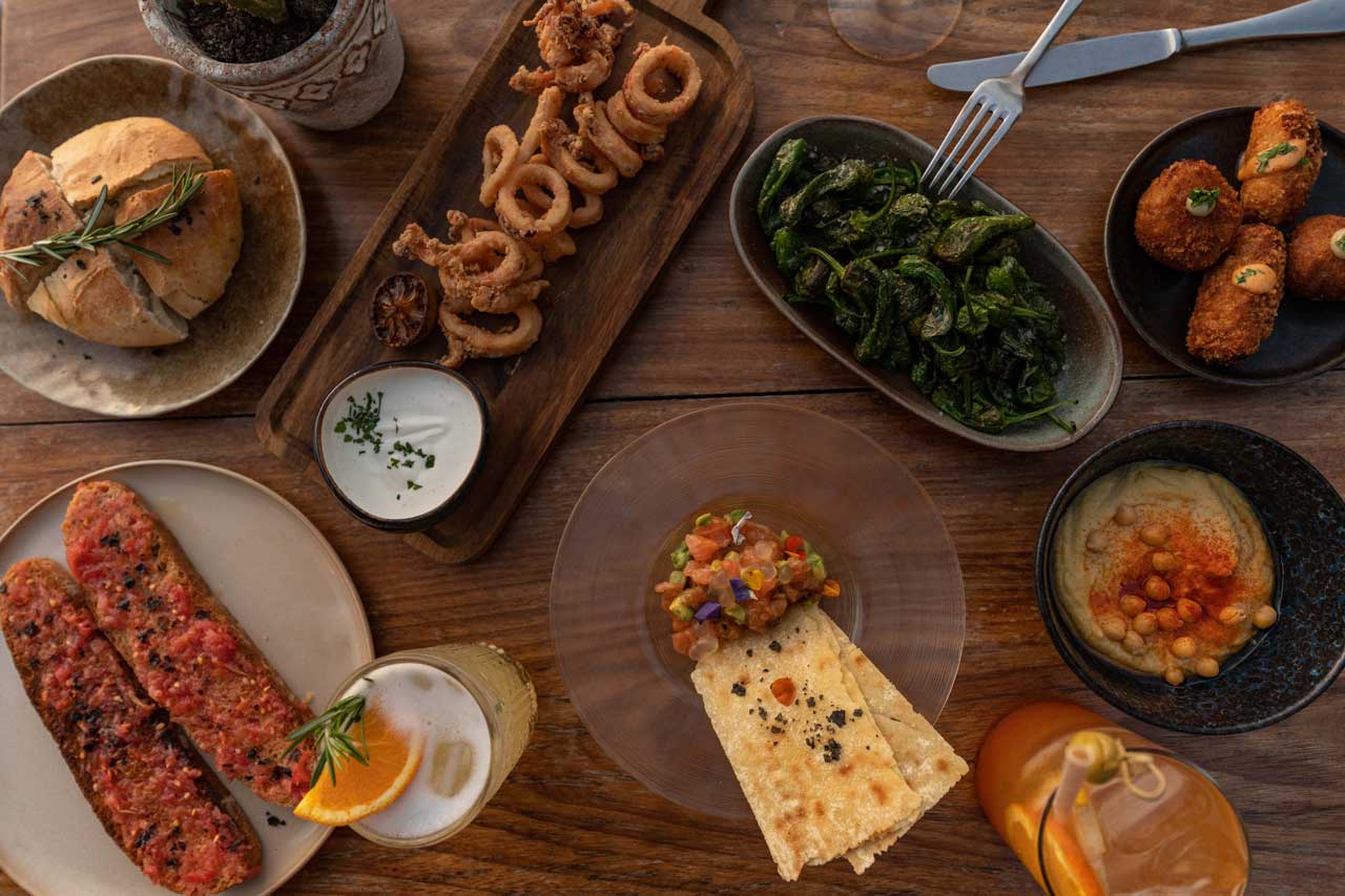 Some of the restaurant’s dishes.