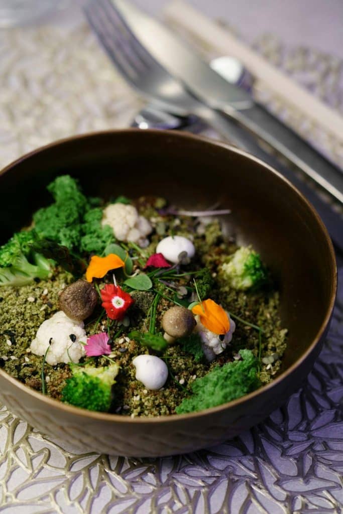 Jardín Nikkei, one of the dishes at EPIC restaurant.