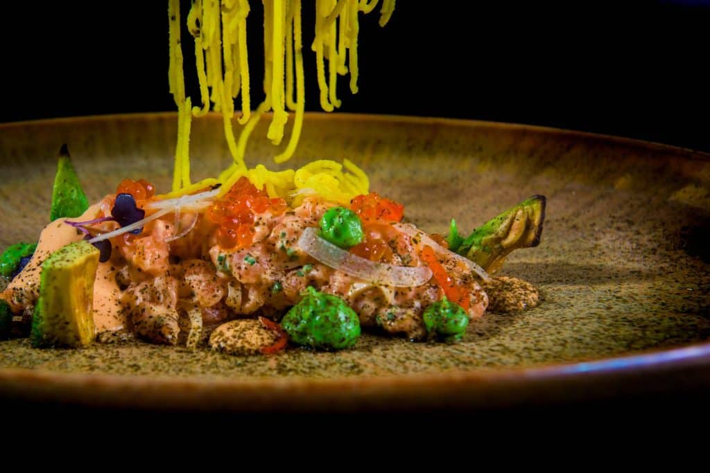 ‘Causa del mar’, a dish on the menu at Maymanta.