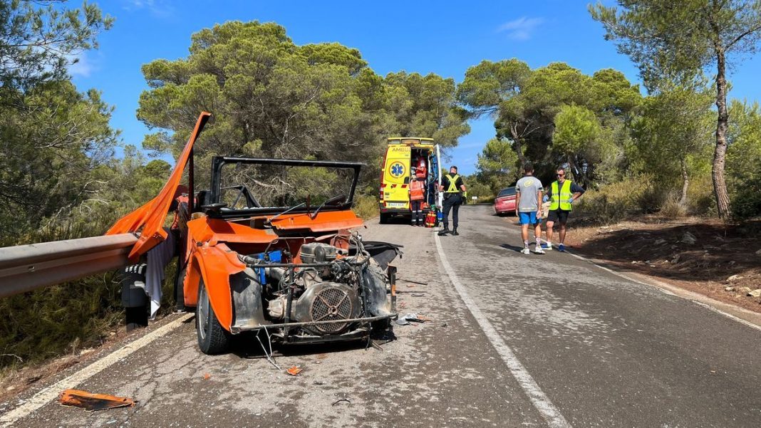 2 seriously injured in traffic accident on Formentera