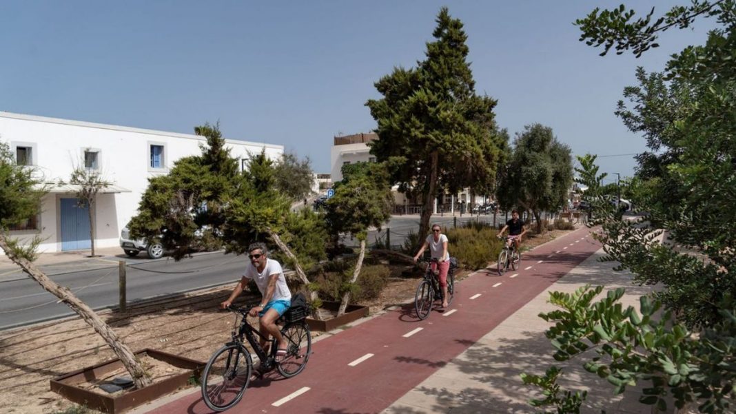 Bicycle use on Formentera increases by 150% compared to 2017
