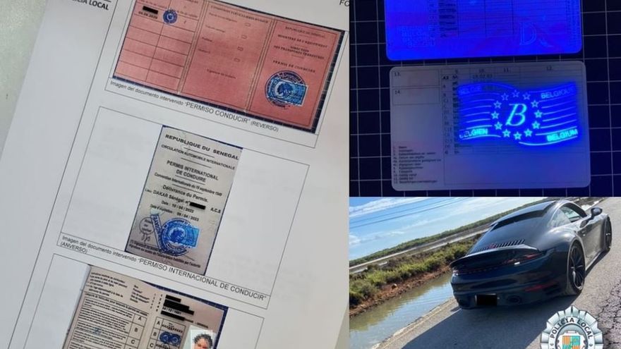 2 arrested on Ibiza for fake drivers licenses