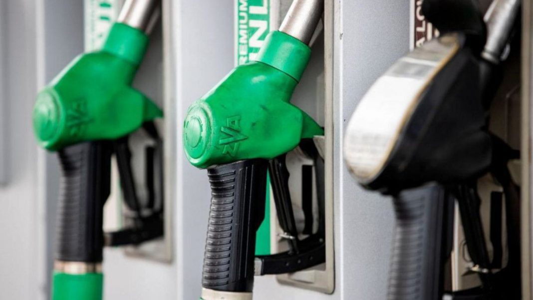 Fuel prices below pre-discount level