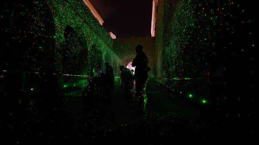 Ibiza Light Festival: light and color flood Dalt Vila