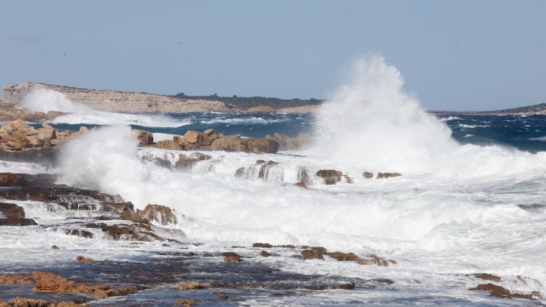 Orange alert for rough seas on Ibiza and Formentera with waves of up to 4 meters