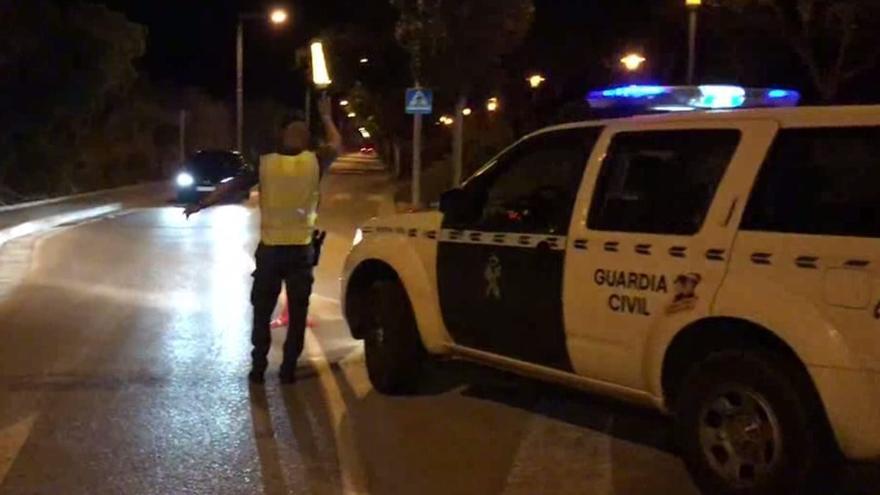 Strong smell of marijuana gives away a driver at a checkpoint on Ibiza
