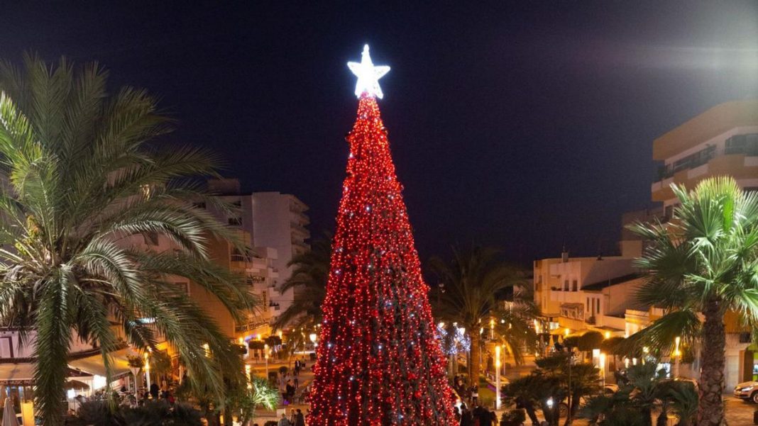 Christmas lights up this Friday in Santa Eulària
