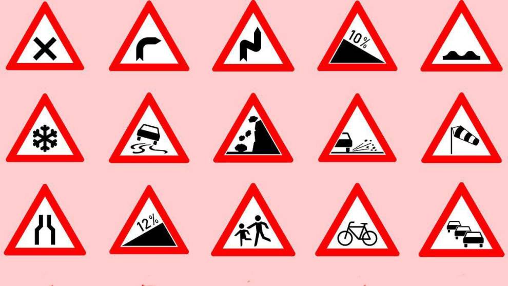 2023 Traffic signs: The new, the changing and those that will disappear