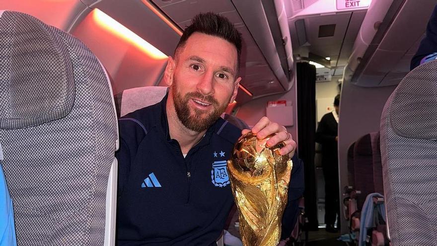 World Cup: Messi arrives in Argentina as the best in history